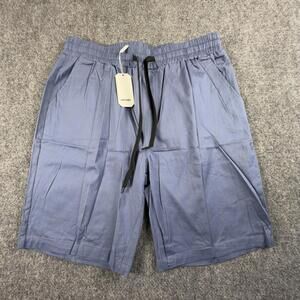 Coofandy Men's Casual Drawstring Shorts - Blue, Size M #1641